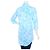 Camicia lunga Ralph Lauren blu e bianca Bianco - vista 2