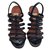 Lanvin Sandals Black Leather  ref.124959