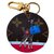Louis Vuitton Monogramm-Giraffen keychain Beutelschmuck-Weihnachtssammlung 2017 Braun Leinwand  ref.124970