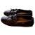 Car Shoes Classic dark brown grained leather  ref.125002