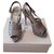 Dior sandali Grigio Pelle  ref.125032