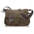 Céline Celine Brown Nylon Messenger Bag Khaki Dark brown Leather Cloth  ref.125084