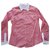 ETRO-SHIRT Pink Weiß Baumwolle Elasthan  ref.125149