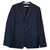 Calvin Klein Giacche blazer Blu navy Poliestere Raggio  ref.125153