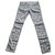 Isabel Marant Etoile Pantalon style jeans blanc / bleu Coton Polyester Elasthane  ref.125163