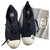 Chanel scarpe da ginnastica Blu navy  ref.125270