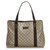 Gucci Brown GG Tote Bag Beige Leather Plastic  ref.125283