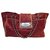 Chanel East West Tote Dark red Leather  ref.125382