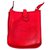 Hermès EVELYNE TPM Red Leather  ref.125404