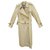 trench Burberry vintage taille 34/36 Coton Polyester Kaki  ref.125468