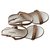 Chanel Sandals Beige Leather  ref.125478