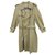 Vintage Burberry Graben 48 Khaki Baumwolle Polyester  ref.125506