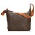 Céline Celine Brown Macadam Shoulder Bag Leather Plastic  ref.125567