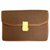 Céline Clutch bags Brown Cloth  ref.125631