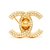 Chanel MEDIUM CC GOLDENER STEIN Metall  ref.125703