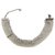Chanel Silber Perlen Metallic Armband  ref.125791