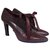 Fendi Ankle Boots Dark brown Leather  ref.125804