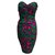 Yves Saint Laurent Dresses Pink Green Silk  ref.125814