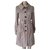 Selected Coats, Outerwear Brown Cotton  ref.125822