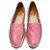 Gucci Espadrilles Pink Leder  ref.125828