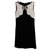 Hobbs Vestito nero ed ecru Crudo Poliestere Triacetato  ref.125962