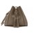 Mulberry Millie Cinza Taupe Couro  ref.126011