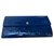 Louis Vuitton Monedero SARAH Monograma Verni Azul M61227 Cuero  ref.126029