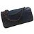 Borsa Chanel in pelle di agnello blu - vista 2