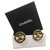 Chanel Brincos Dourado Metal  ref.126045