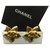 Chanel Boucles d'oreilles Métal Doré  ref.126047