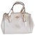 Coach handbag or shoulder strap White Eggshell Leather  ref.126127