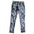 Msgm Pants, leggings Blue Multiple colors Cotton Elastane  ref.126163
