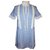 Autre Marque Tunique / robe bleu clair Manila Grace Coton  ref.126180