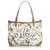 Tote Bag Craft Flora bianca Gucci Bianco Multicolore Pelle Tela Panno  ref.126278