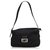 Fendi Black Canvas Shoulder Bag Leather Cloth Cloth  ref.126294