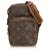 Louis Vuitton Brown Monogram Mini Amazone Leather Cloth  ref.126301