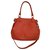 Givenchy Bolsas Laranja Couro  ref.126367