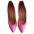 Studded heels, McQ Alexander McQueen Pink Leather  ref.126374