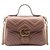 gucci marmont bag new Rosa Pelle  ref.126405
