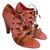 Tod's Sandals Brown Coral Suede Leather  ref.126433