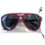 Louis Vuitton Occhiali da sole Rosso Plastica  ref.126456