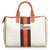 Gucci White GG Joy Boston Handbag Bianco Multicolore Pelle Plastica  ref.126487