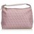 Fendi Purple Zucchino Jacquard Handbag Leather Cloth  ref.126522