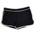 Diane Von Furstenberg Pantalones cortos Negro Blanco Poliéster Acetato  ref.126681