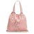 Yves Saint Laurent YSL Pink Canvas Kahala Tote Leather Cloth Cloth  ref.126699