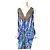 Autre Marque Kaftan Camilla de crepe de chine con forro de seda Multicolor - vista 3