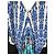 Autre Marque Kaftan Camilla de crepe de chine con forro de seda Multicolor - vista 4