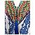 Autre Marque Kaftan Camilla de crepe de chine con forro de seda Multicolor - vista 6