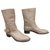 Chloé buckle boots in mint condition, just tried Beige Leather  ref.126857