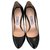 Prada Heels Black Patent leather  ref.126865